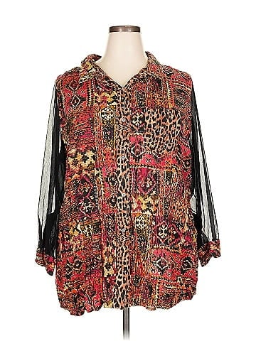 Soft Surroundings 3/4 Sleeve Blouse (view 1)