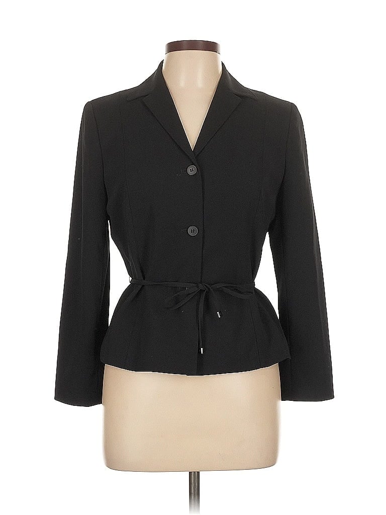 Pre-owned Ann Taylor Loft Blazer Jacket In Black
