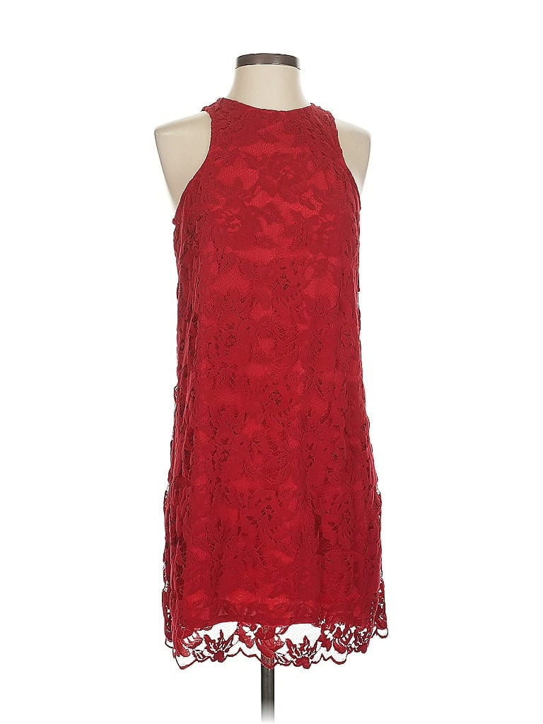 Click to view more detailed imagery on our partner's website Pre-owned Lovers & Friends Cocktail Dress In Red