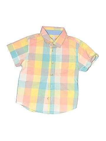 Wonder Nation Short Sleeve Button-Down Shirt (view 1)