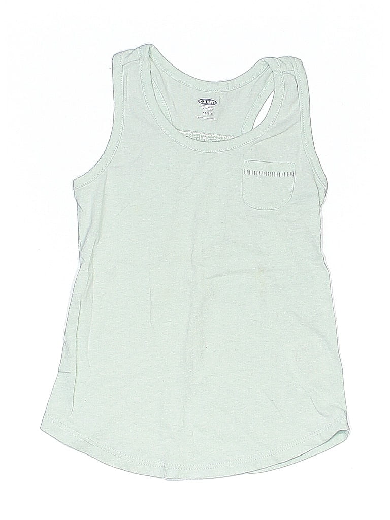 Pre-owned Old Navy Kids' Active Tank Top In Green