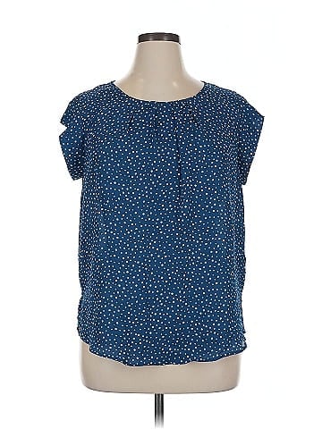 Alice Blue Short Sleeve Blouse (view 1)