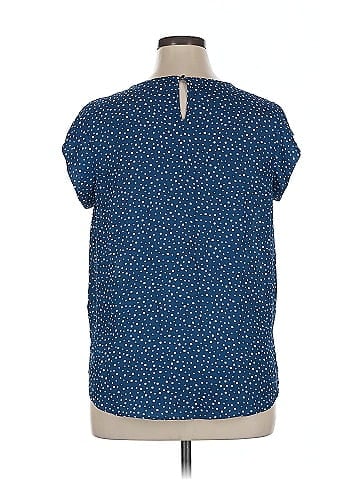 Alice Blue Short Sleeve Blouse (view 2)