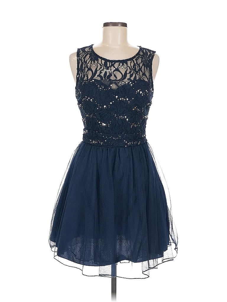 Pre-owned Speechless Cocktail Dress In Blue