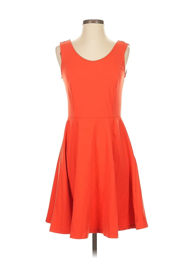 Pre-owned Cynthia Rowley Tjx Casual Dress In Orange