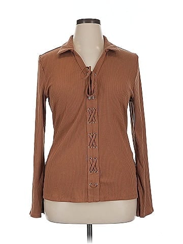 INC International Concepts Long Sleeve Top (view 1)