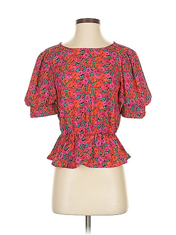 Francesca's Short Sleeve Blouse (view 1)