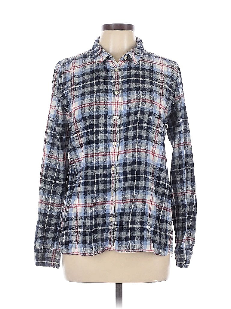 Click to view more detailed imagery on our partner's website Pre-owned G.h. Bass & Co. Long Sleeve Button Down Shirt In Blue