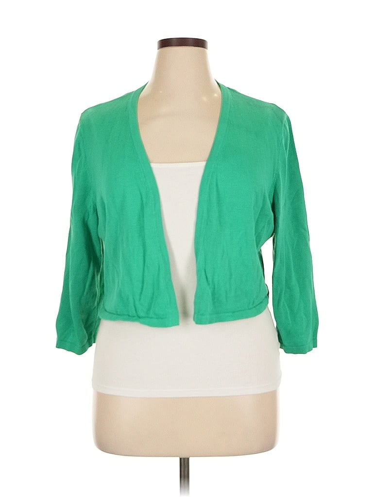 Pre-owned North Style Kimono In Green