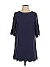 TOBI 100% Polyester Solid Blue Casual Dress Size S - photo 1
