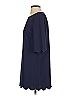TOBI 100% Polyester Solid Blue Casual Dress Size S - photo 5