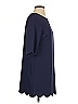 TOBI 100% Polyester Solid Blue Casual Dress Size S - photo 4