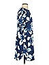 DressBarn Print Blue Cocktail Dress Size 4 - photo 4