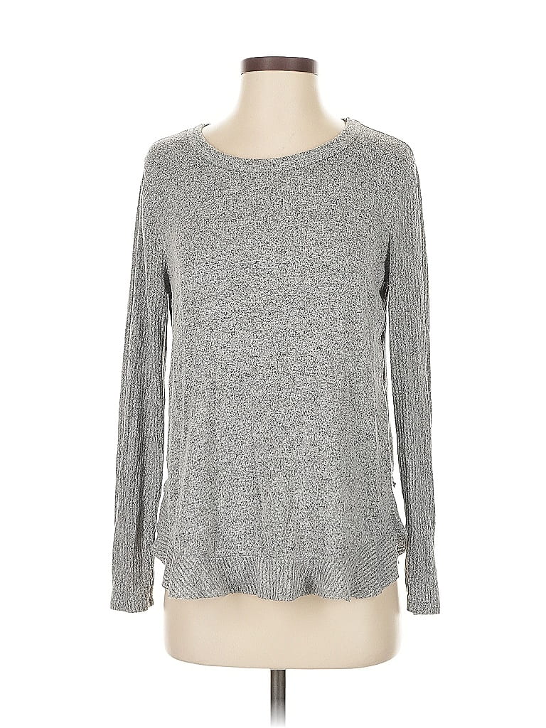 Pre-owned Lulus Pullover Sweater In Gray