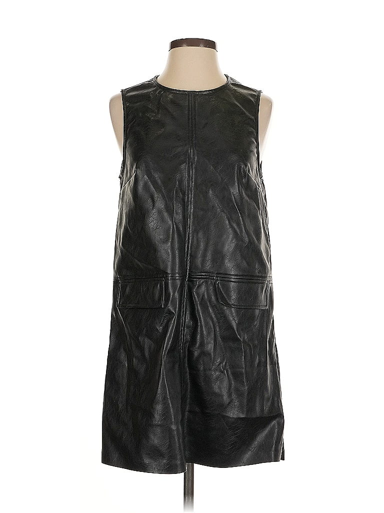 Pre-owned H&m Casual Dress In Black