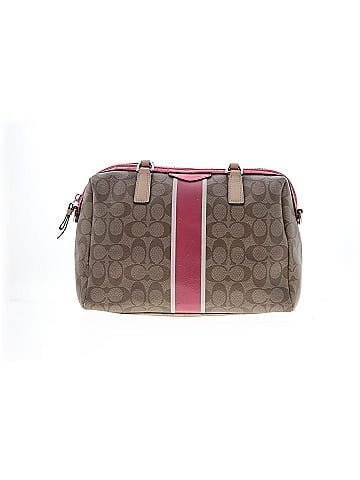 Coach Factory Leather Satchel (view 1)