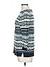 Ann Taylor LOFT Outlet 100% Cotton Chevron-herringbone Teal Pullover Sweater Size L - photo 5