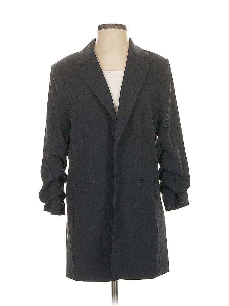 Pre-owned H&m Coat In Gray