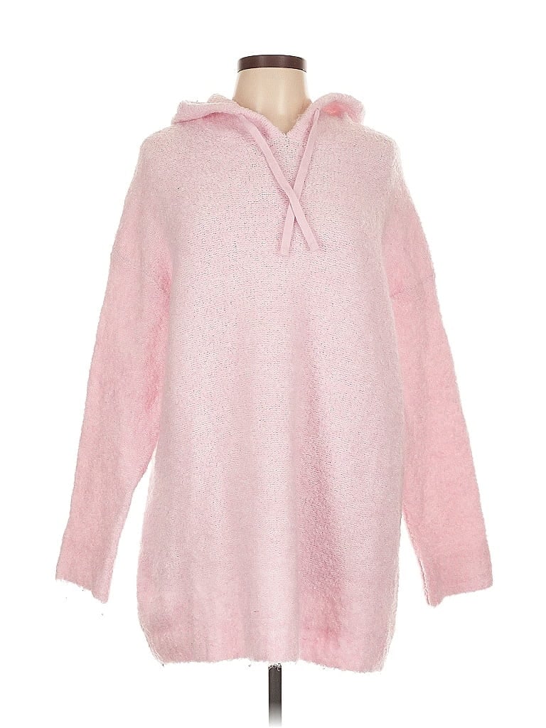 Pre-owned Express Pullover Sweater In Pink