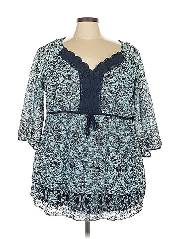 Studio 3/4 Sleeve Blouse (view 1)