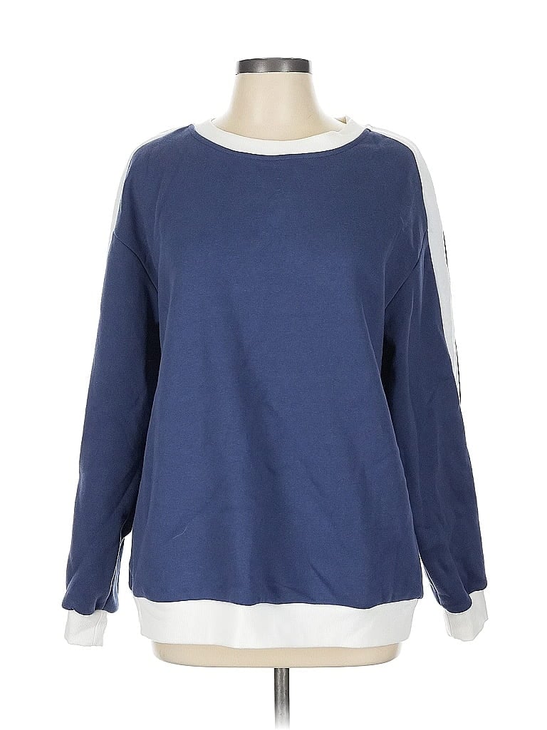 UNBRANDED Pre-owned Pullover Sweater In Blue