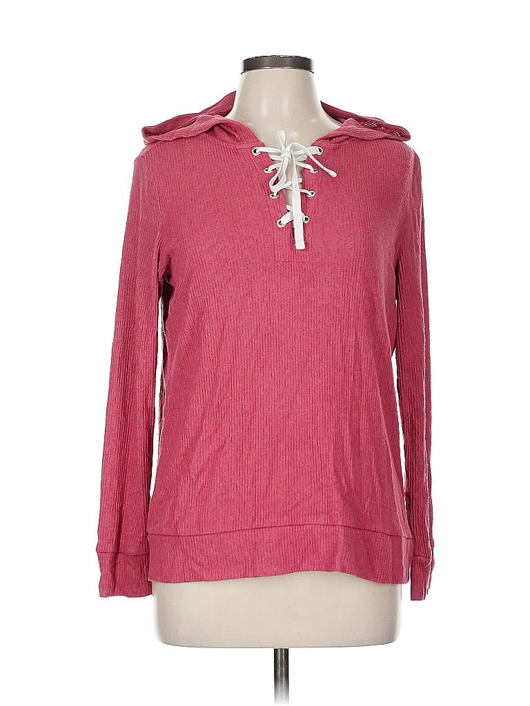 Pre-owned Market & Spruce Pullover Sweater In Pink