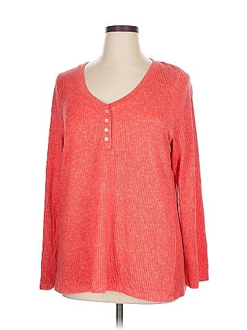 Hue Long Sleeve Henley (view 1)