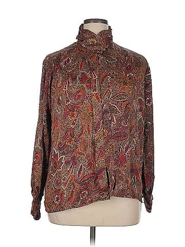 Christie & Jill Long Sleeve Blouse (view 1)