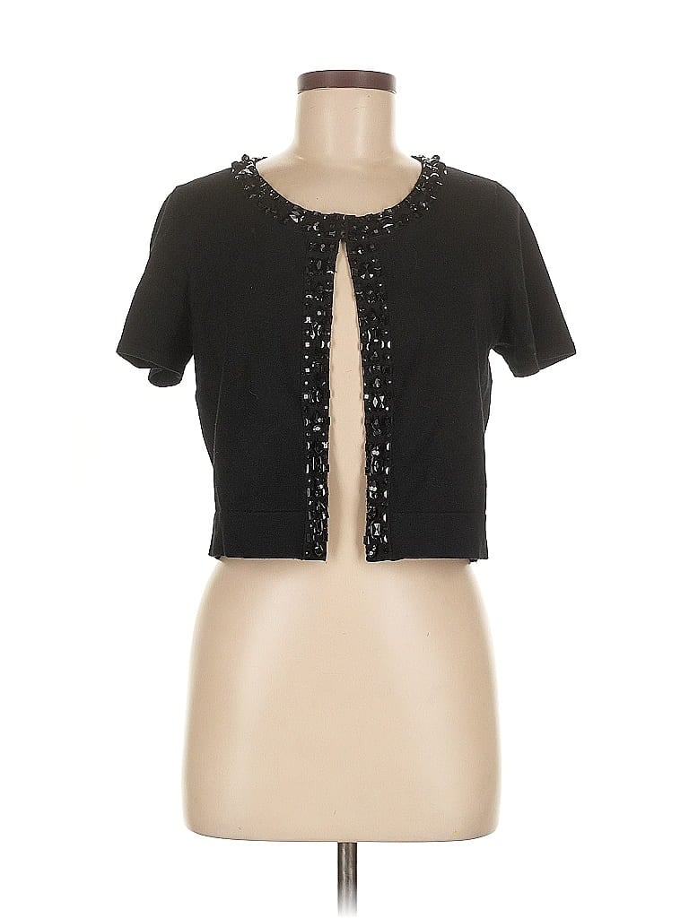 Pre-owned Chetta B Cardigan Sweater In Black