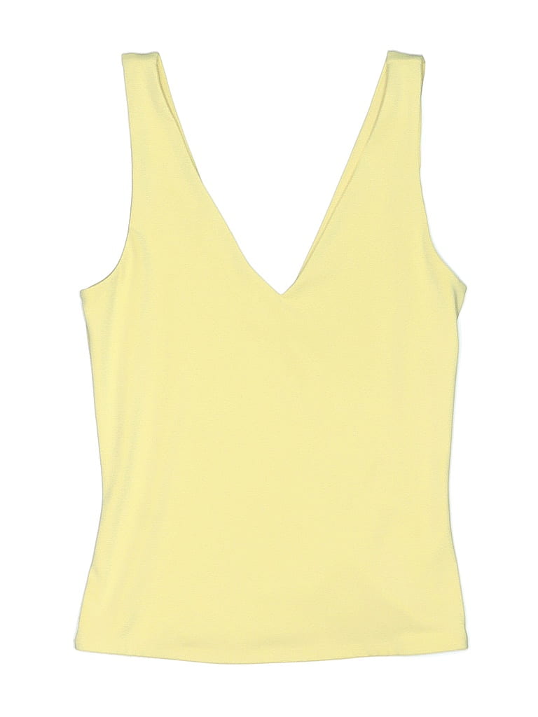 Pre-owned Express Swimsuit Top Yellow Swimwear
