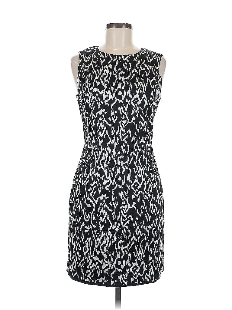 Pre-owned Zara Basic Cocktail Dress In Black