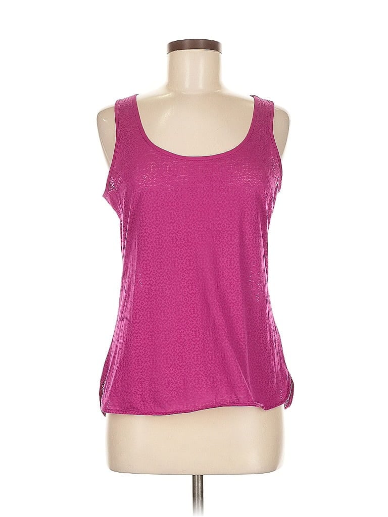 Pre-owned The Limited Sleeveless Top Pink Scoop Neck Tops