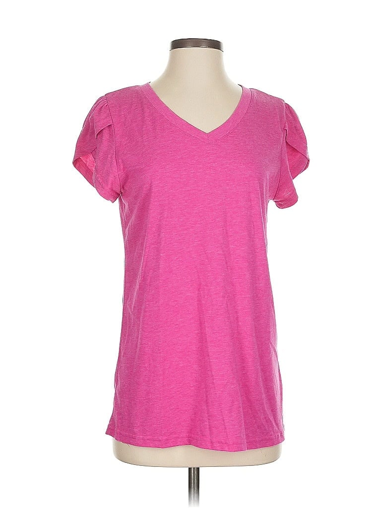 Pre-owned Assorted Brands Short Sleeve T-shirt In Pink