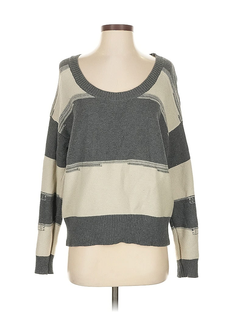 Pre-owned Vici Pullover Sweater In Gray