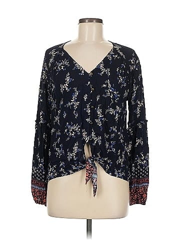Jolt Long Sleeve Blouse (view 1)
