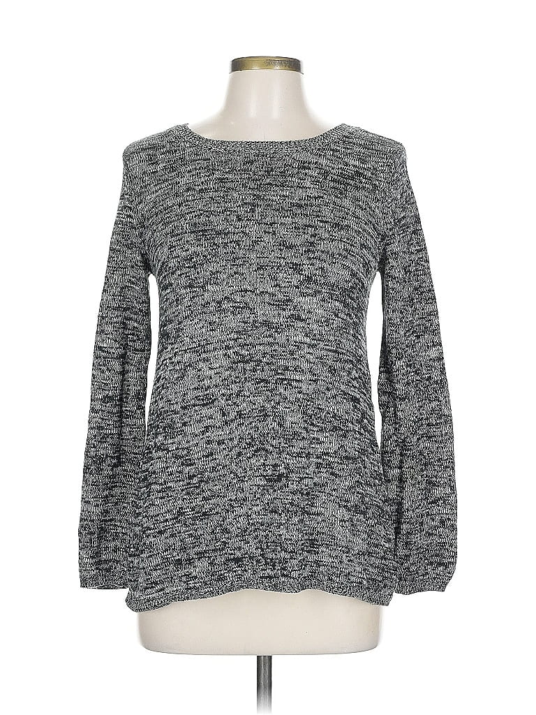 Pre-owned Society Pullover Sweater In Gray