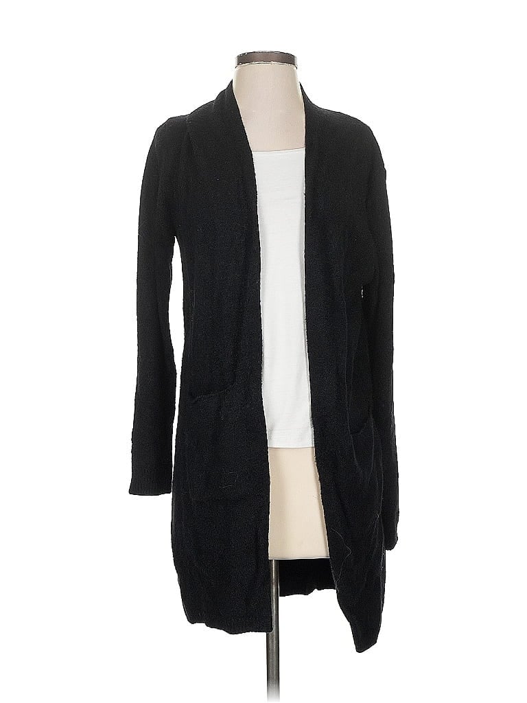 Pre-owned Assorted Brands Cardigan Sweater In Black