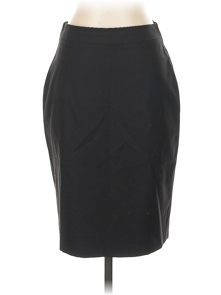 Pre-owned Eddie Bauer Wool Skirt In Black