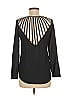 Lost April 100% Polyester Black Long Sleeve Top Size M - photo 2