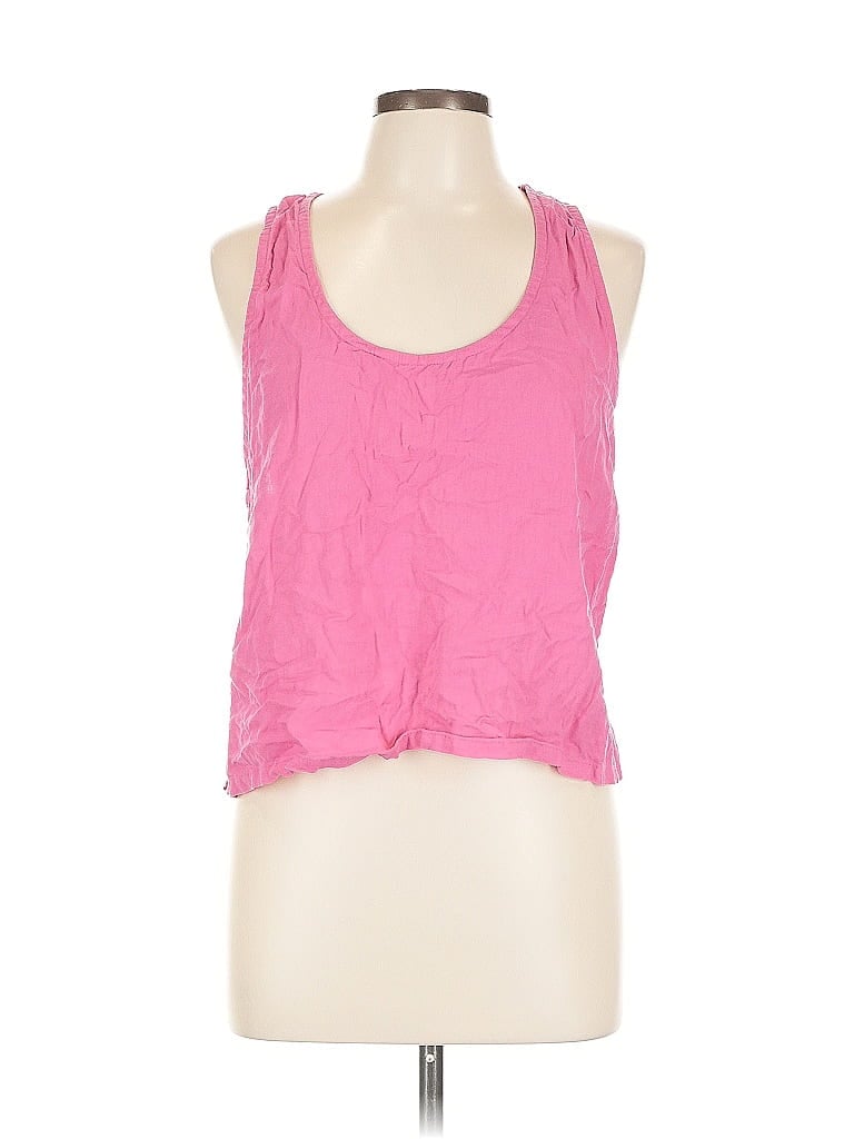 Pre-owned Stars Above Tank Top Pink Halter Neckline Tops