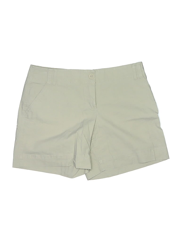 Click to view more detailed imagery on our partner's website Pre-owned New York And Company Khaki Shorts In White