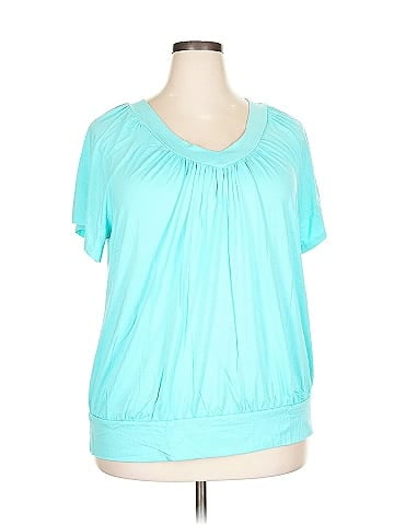 JM Collection Short Sleeve Top (view 1)