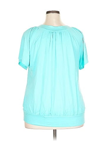 JM Collection Short Sleeve Top (view 2)