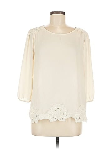 Eyeshadow 3/4 Sleeve Blouse (view 1)