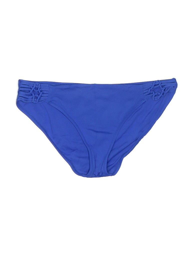 Pre-owned Becca By Rebecca Virtue Swimsuit Bottoms In Blue