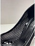 Dolce & Gabbana Black Mesh and Patent Leather Peep Toe Heels Size EU 39 - photo 10