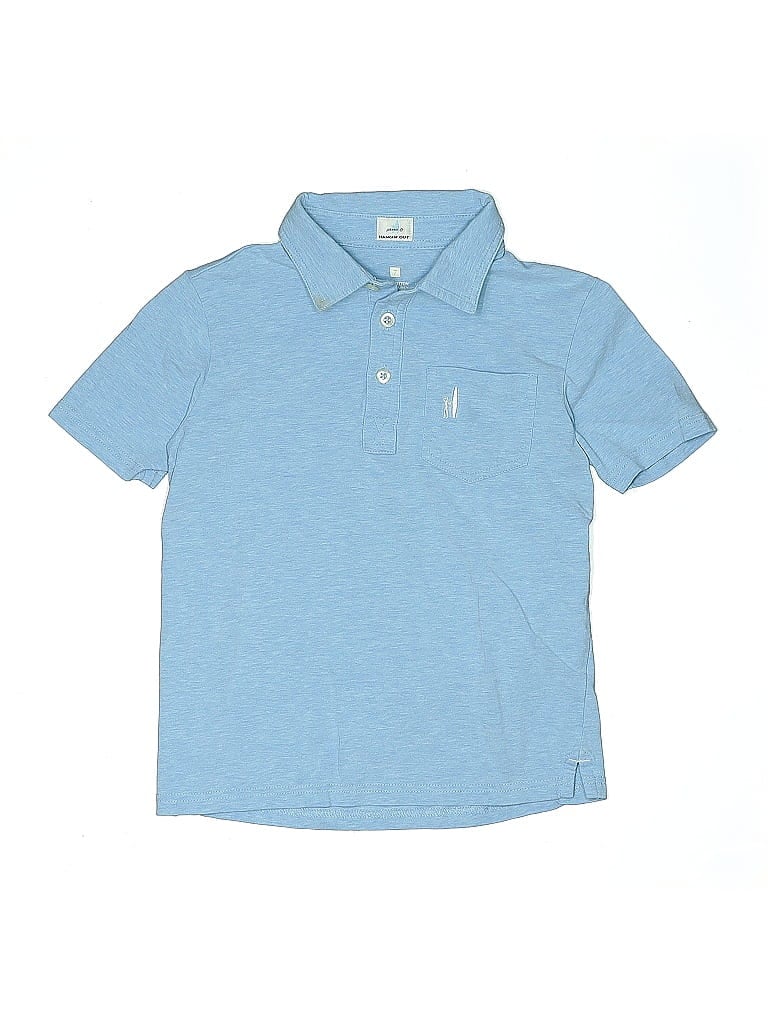 Pre-owned Johnnie-o Kids' Short Sleeve Top Blue Tops