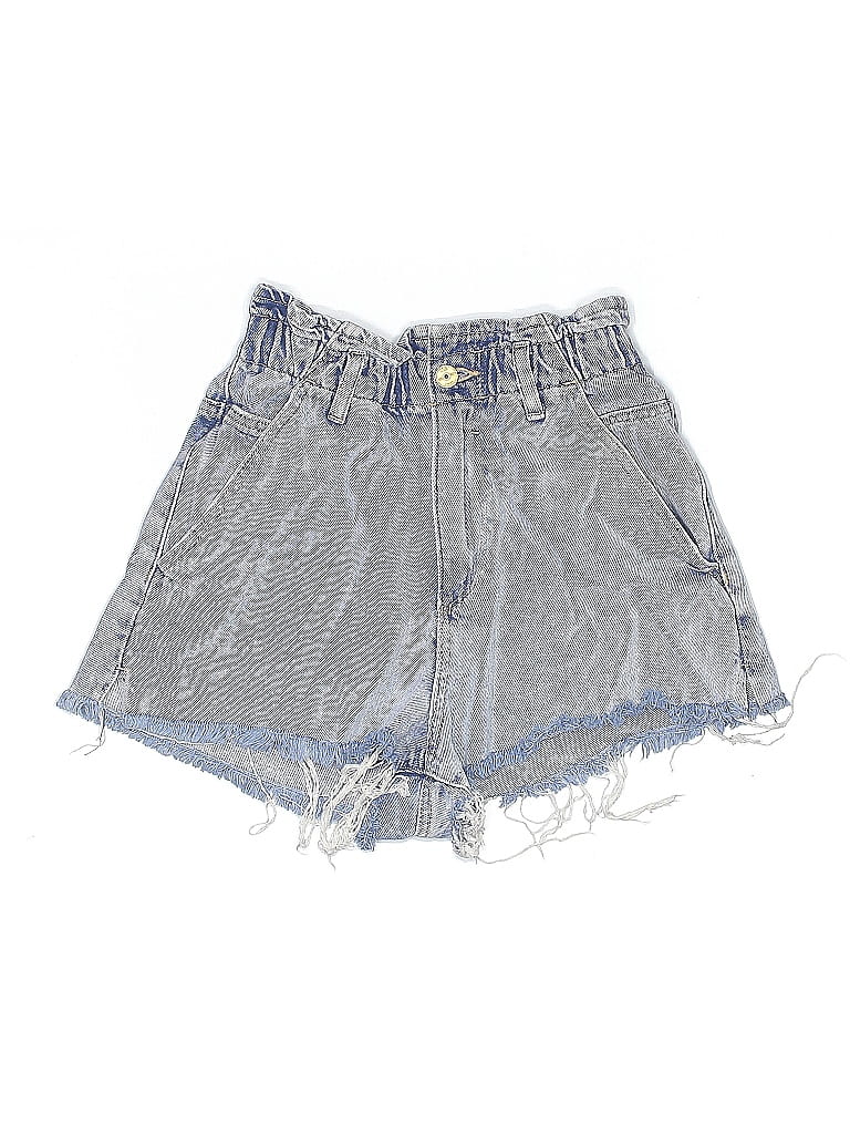 Click to view more detailed imagery on our partner's website Pre-owned Zara Denim Shorts In Gray