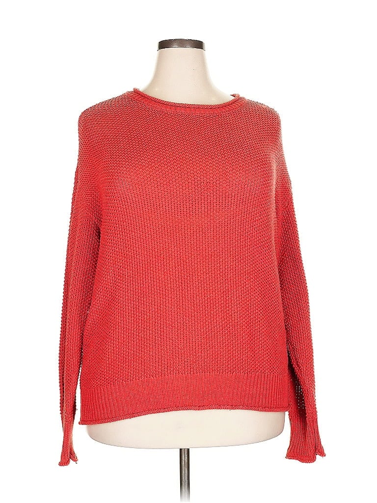 JESSICA SIMPSON Pre-owned Pullover Sweater In Red