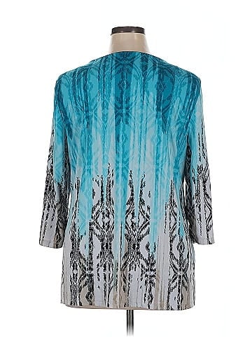 JM Collection 3/4 Sleeve Blouse (view 2)